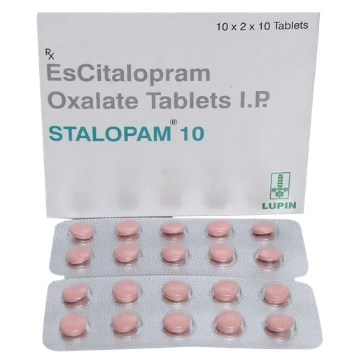 stalopam 10mg tablet 10's